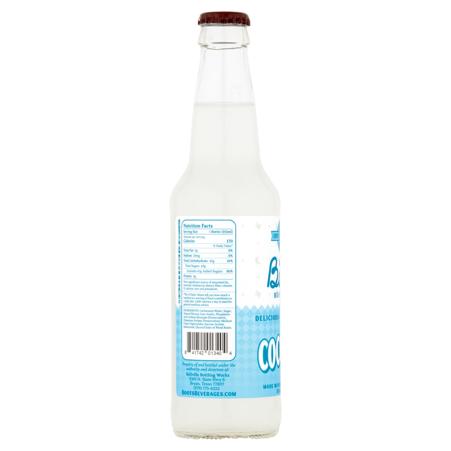 Coconut Cream Soda - 12 Pack