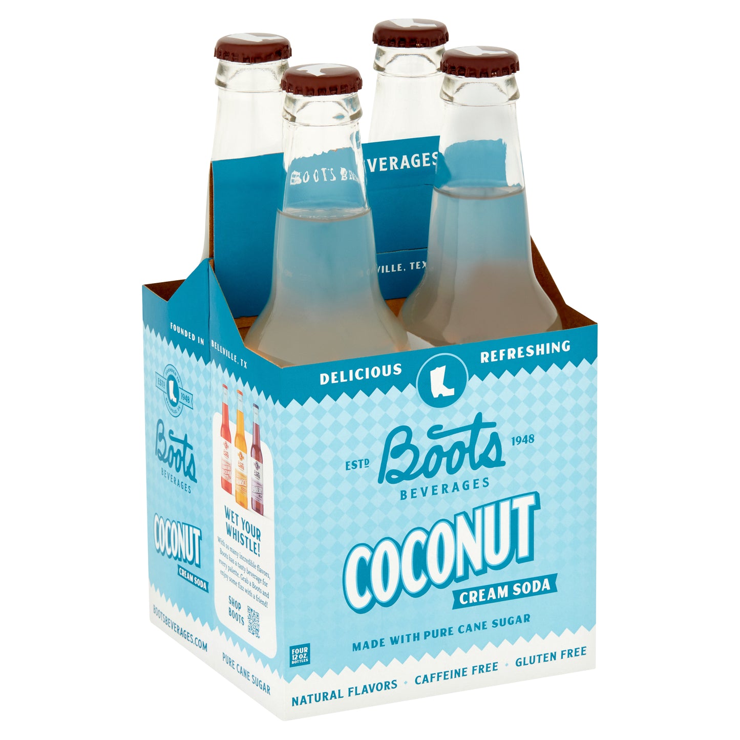 Coconut Cream Soda - 12 Pack
