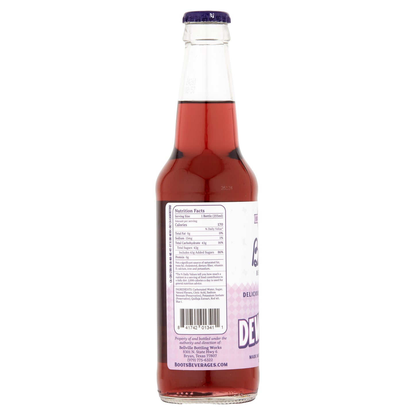 Dewberry Soda - 12 Pack