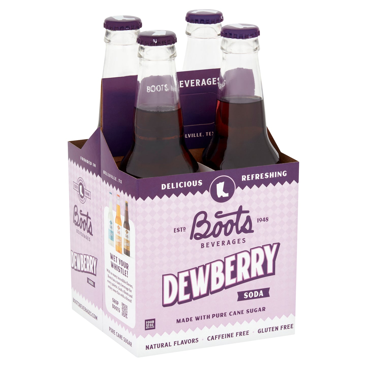 Dewberry Soda - 12 Pack