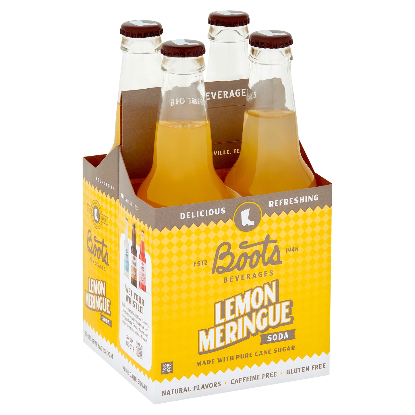 Lemon Meringue Soda - 12 Pack