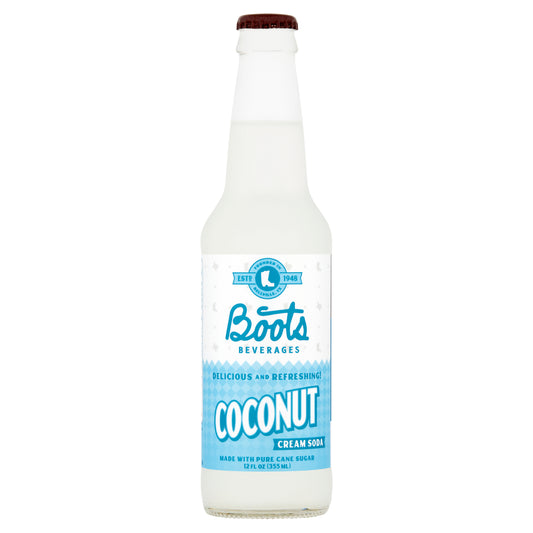 Coconut Cream Soda - 12 Pack