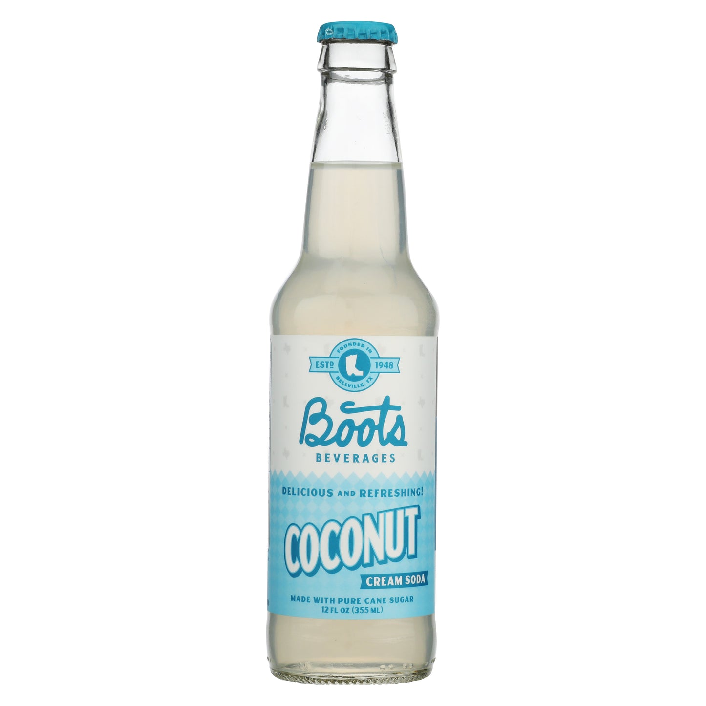 Coconut Cream Soda - 12 Pack