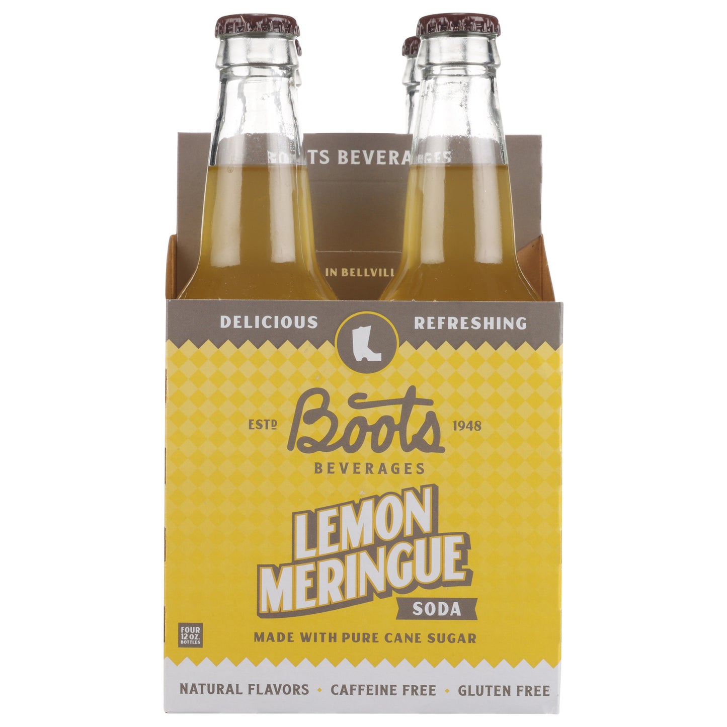Lemon Meringue Soda - 12 Pack