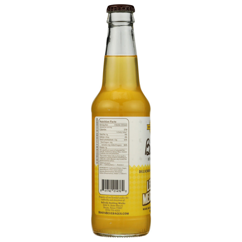 Lemon Meringue Soda - 12 Pack